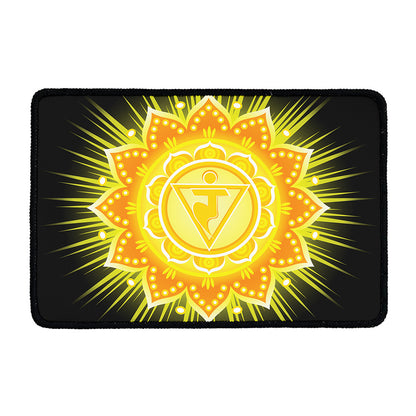 Manipura Chakra Mandala Print Kitchen Mat