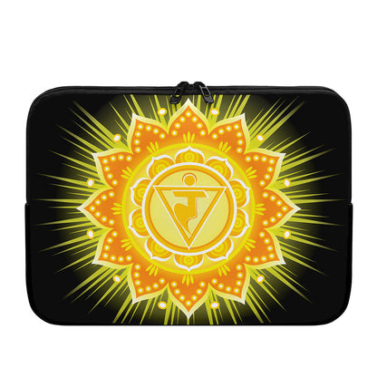 Manipura Chakra Mandala Print Laptop Sleeve