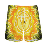 Manipura Chakra Mandala Print Men's Sports Shorts
