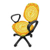 Manipura Chakra Mandala Print Office Chair Cover