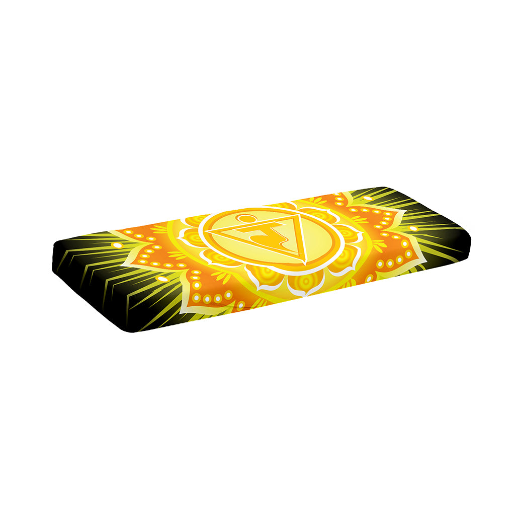 Manipura Chakra Mandala Print Piano Keyboard Cover