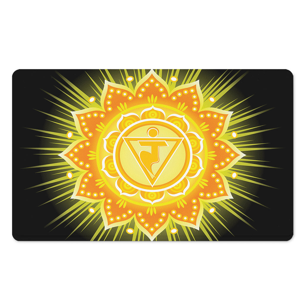 Manipura Chakra Mandala Print Polyester Doormat
