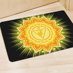 Manipura Chakra Mandala Print Polyester Doormat
