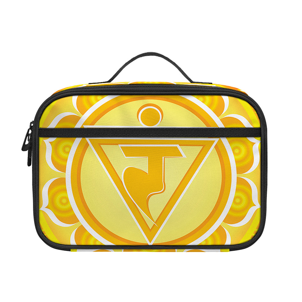 Manipura Chakra Mandala Print Portable Lunch Bag