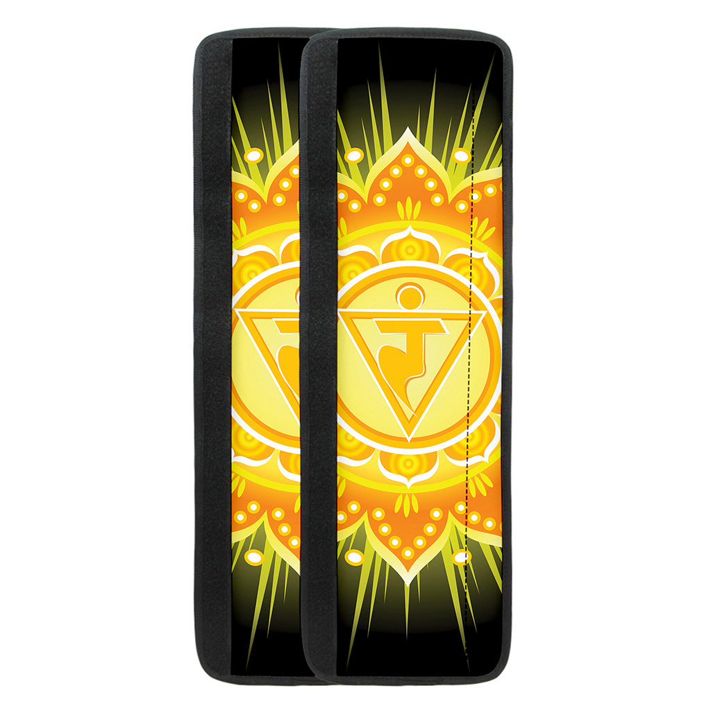 Manipura Chakra Mandala Print Refrigerator Handle Covers