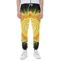 Manipura Chakra Mandala Print Joggers