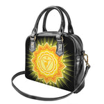 Manipura Chakra Mandala Print Shoulder Handbag
