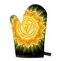 Manipura Chakra Mandala Print Single Oven Mitt