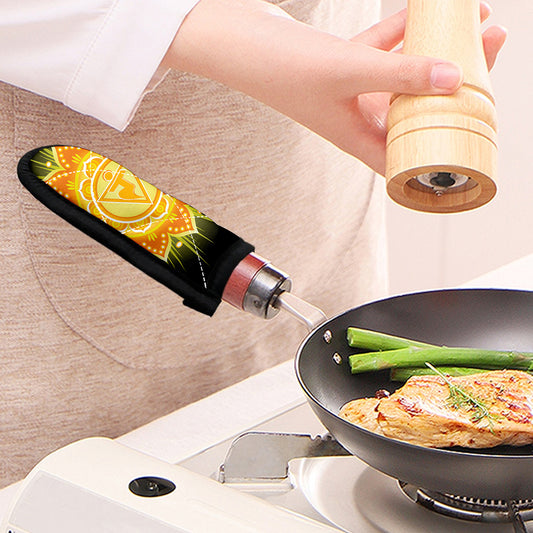 Manipura Chakra Mandala Print Skillet Handle Cover
