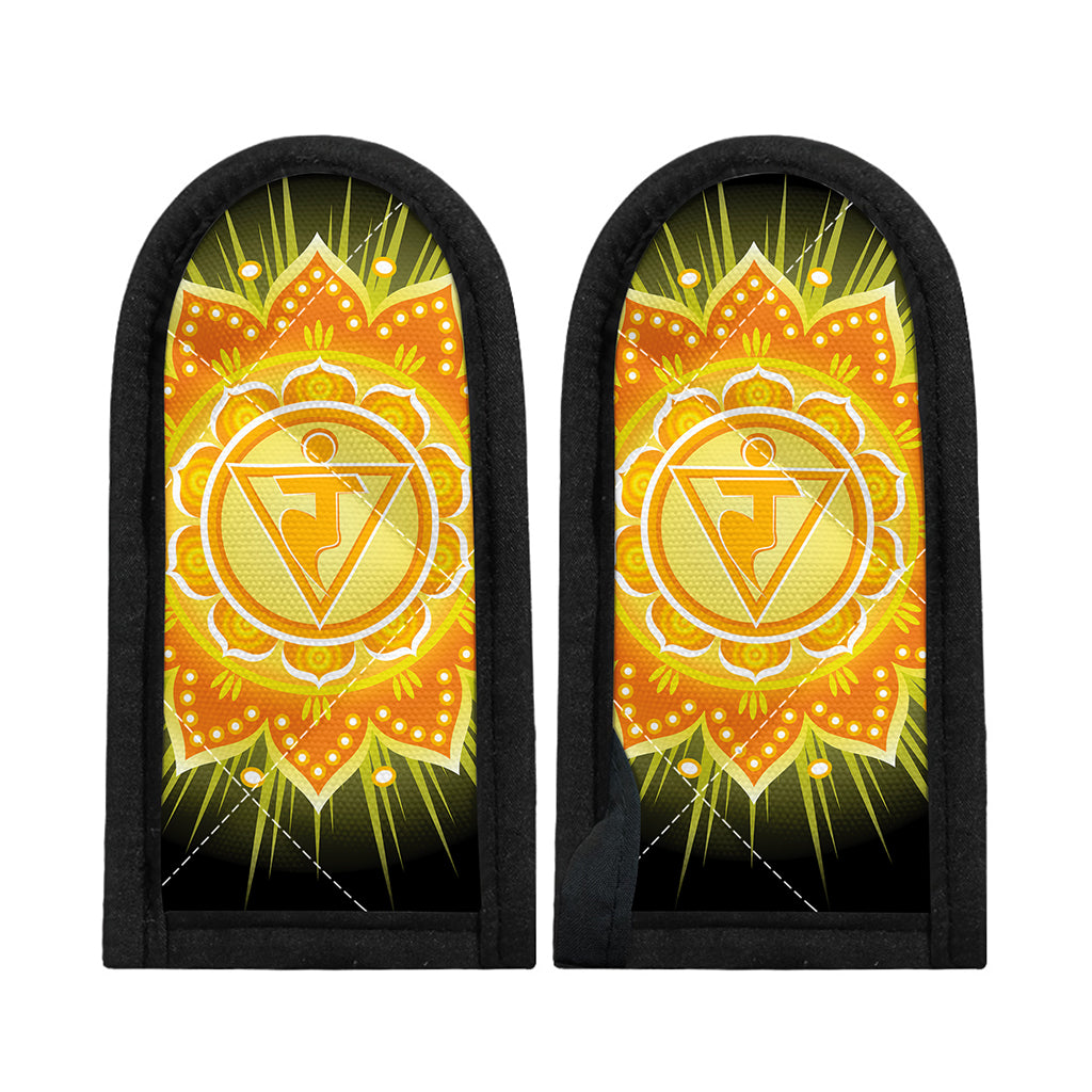 Manipura Chakra Mandala Print Skillet Handle Cover
