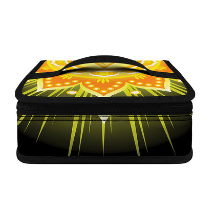 Manipura Chakra Mandala Print Small Lunch Bag