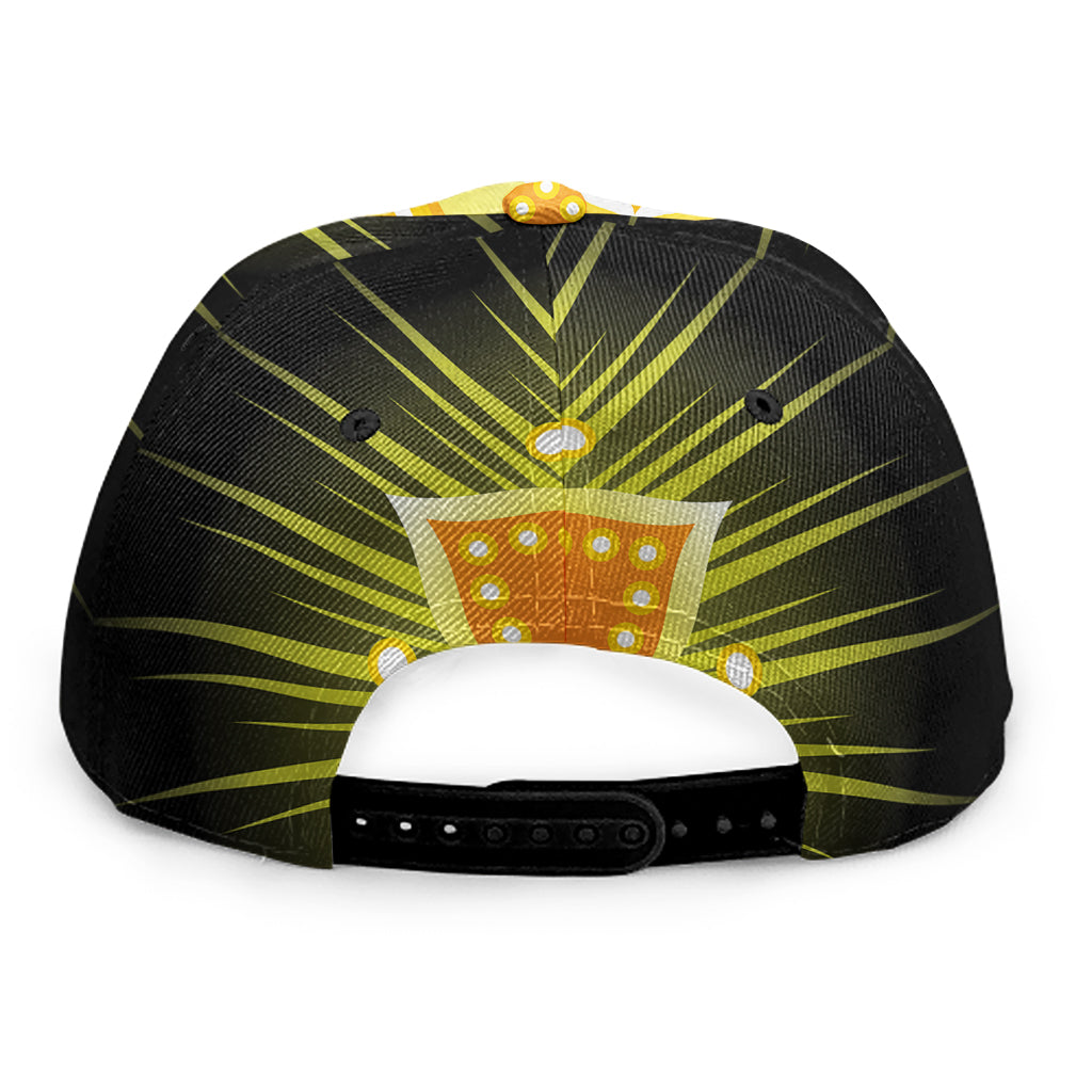 Manipura Chakra Mandala Print Snapback Cap