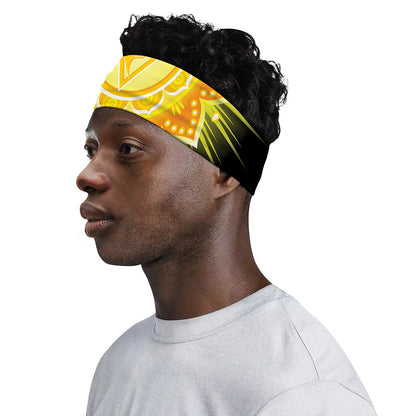Manipura Chakra Mandala Print Sports Headband