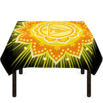 Manipura Chakra Mandala Print Tablecloth