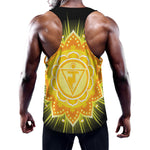 Manipura Chakra Mandala Print Training Tank Top