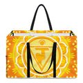 Manipura Chakra Mandala Print Utility Tote Bag