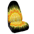 Manipura Chakra Mandala Print Waterproof Car Seat Cover