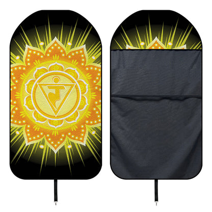 Manipura Chakra Mandala Print Waterproof Car Seat Cover