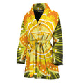 Manipura Chakra Mandala Print Women's Bathrobe
