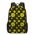 Manipura Chakra Pattern Print 17 Inch Backpack