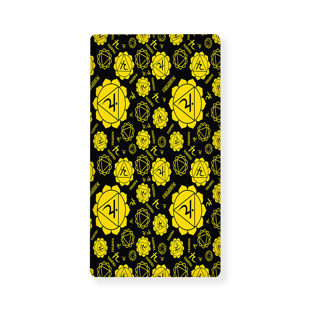 Manipura Chakra Pattern Print Baby Crib Sheet