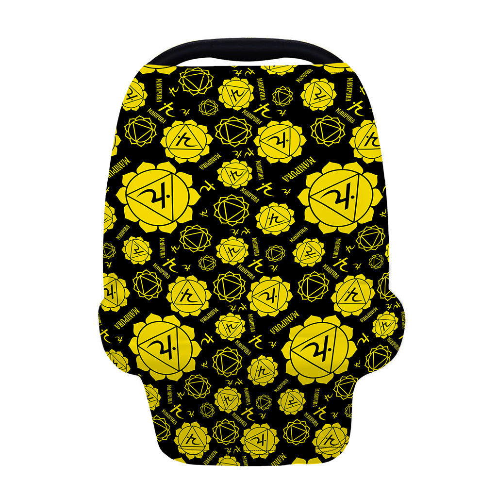 Manipura Chakra Pattern Print Baby Seat Cover