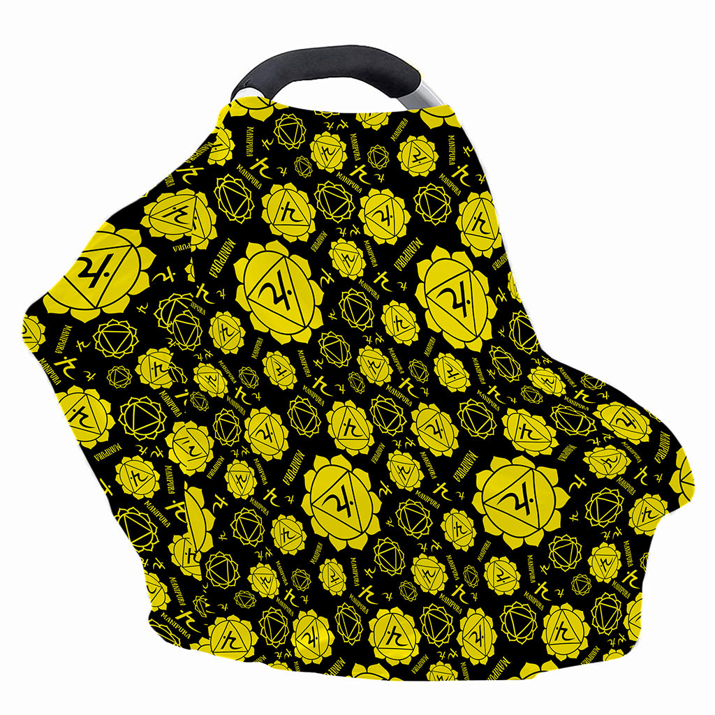 Manipura Chakra Pattern Print Baby Seat Cover