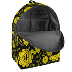 Manipura Chakra Pattern Print Backpack