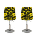 Manipura Chakra Pattern Print Bar Stool Covers