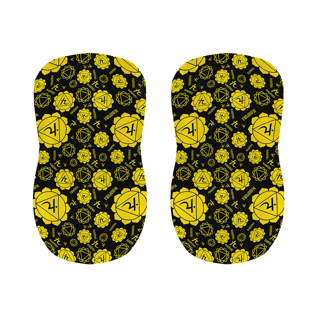 Manipura Chakra Pattern Print Bar Stool Covers