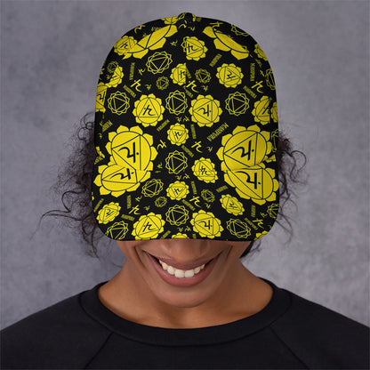Manipura Chakra Pattern Print Baseball Cap
