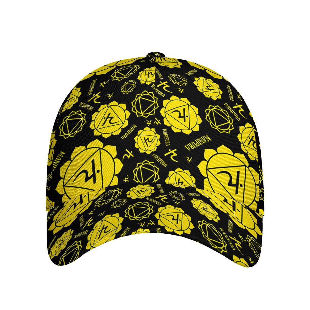 Manipura Chakra Pattern Print Baseball Cap