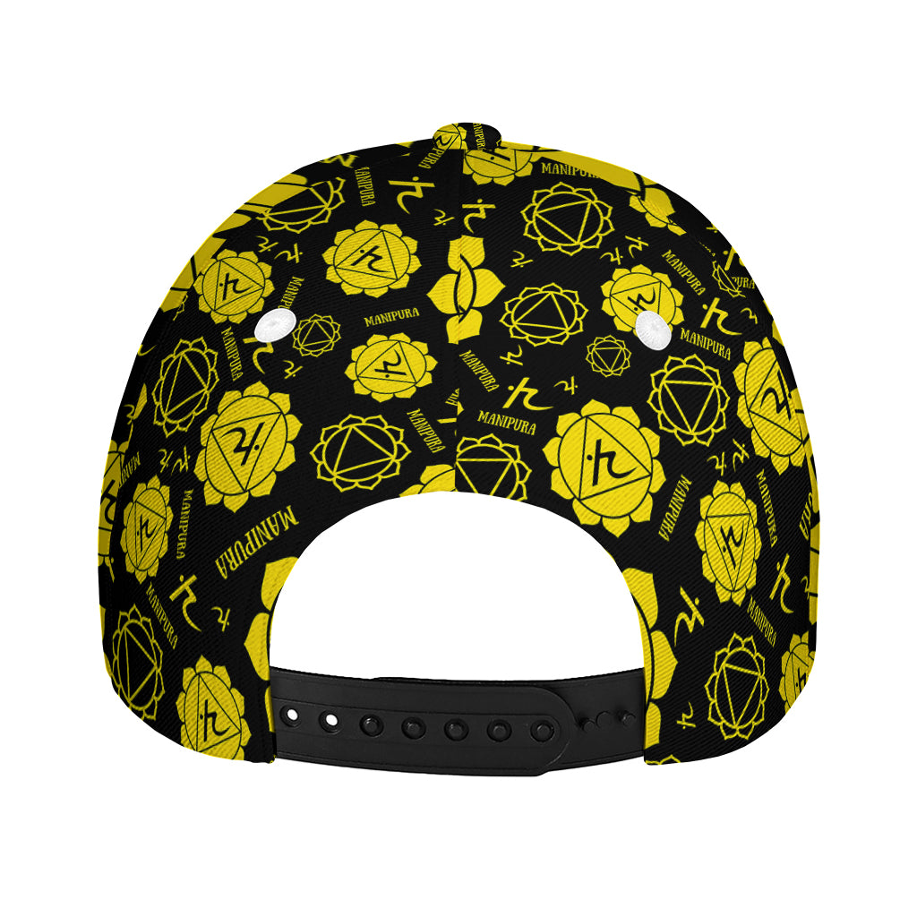 Manipura Chakra Pattern Print Baseball Cap