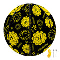 Manipura Chakra Pattern Print Basketball