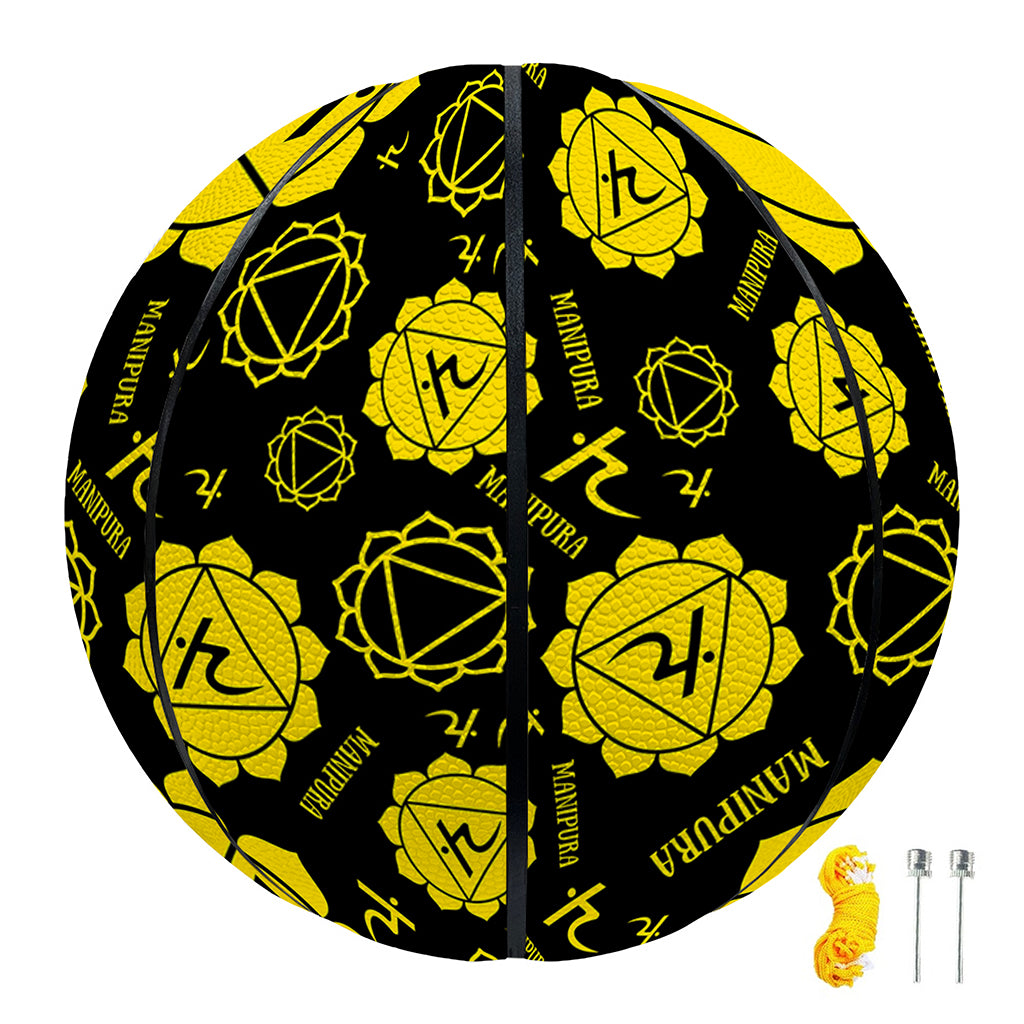 Manipura Chakra Pattern Print Basketball