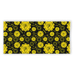 Manipura Chakra Pattern Print Beach Towel