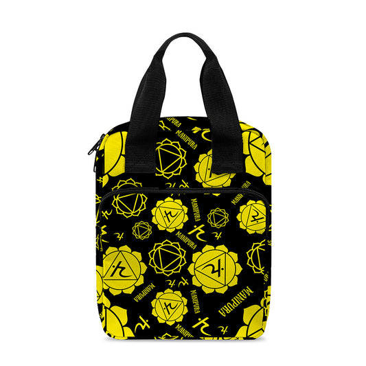 Manipura Chakra Pattern Print Bible Tote Bag