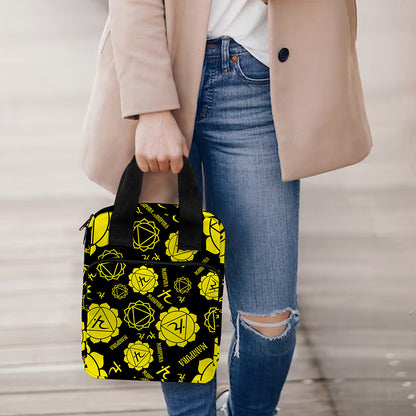 Manipura Chakra Pattern Print Bible Tote Bag