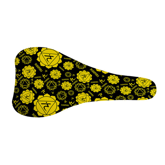 Manipura Chakra Pattern Print Bicycle Seat Cover