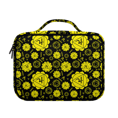 Manipura Chakra Pattern Print Briefcase Bible Bag