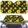 Manipura Chakra Pattern Print Car Windshield Sun Shade