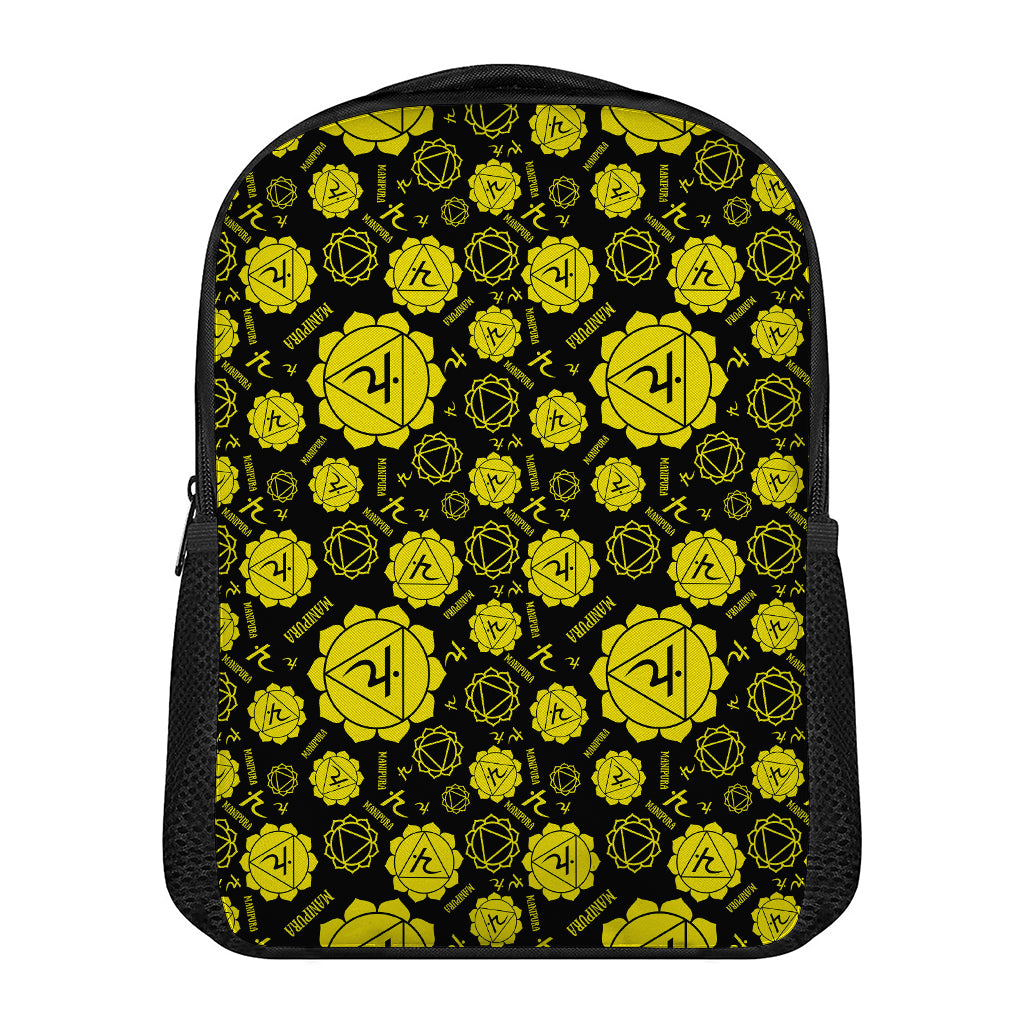 Manipura Chakra Pattern Print Casual Backpack