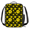 Manipura Chakra Pattern Print Crossbody Lunch Bag