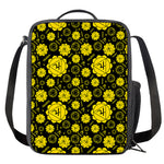 Manipura Chakra Pattern Print Crossbody Lunch Bag