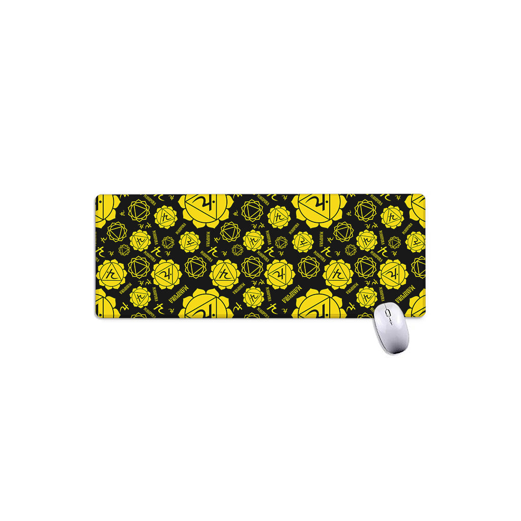 Manipura Chakra Pattern Print Extended Mouse Pad