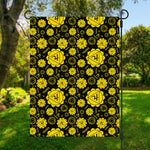 Manipura Chakra Pattern Print Garden Flag