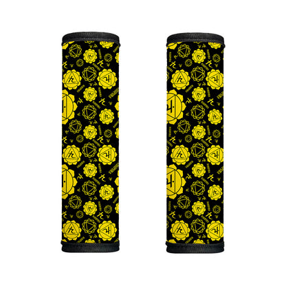 Manipura Chakra Pattern Print Handle Covers
