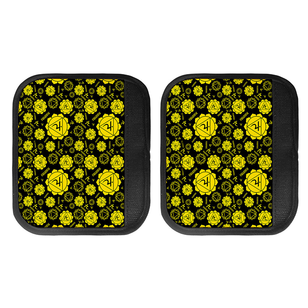 Manipura Chakra Pattern Print Handle Covers