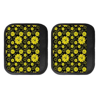 Manipura Chakra Pattern Print Handle Covers