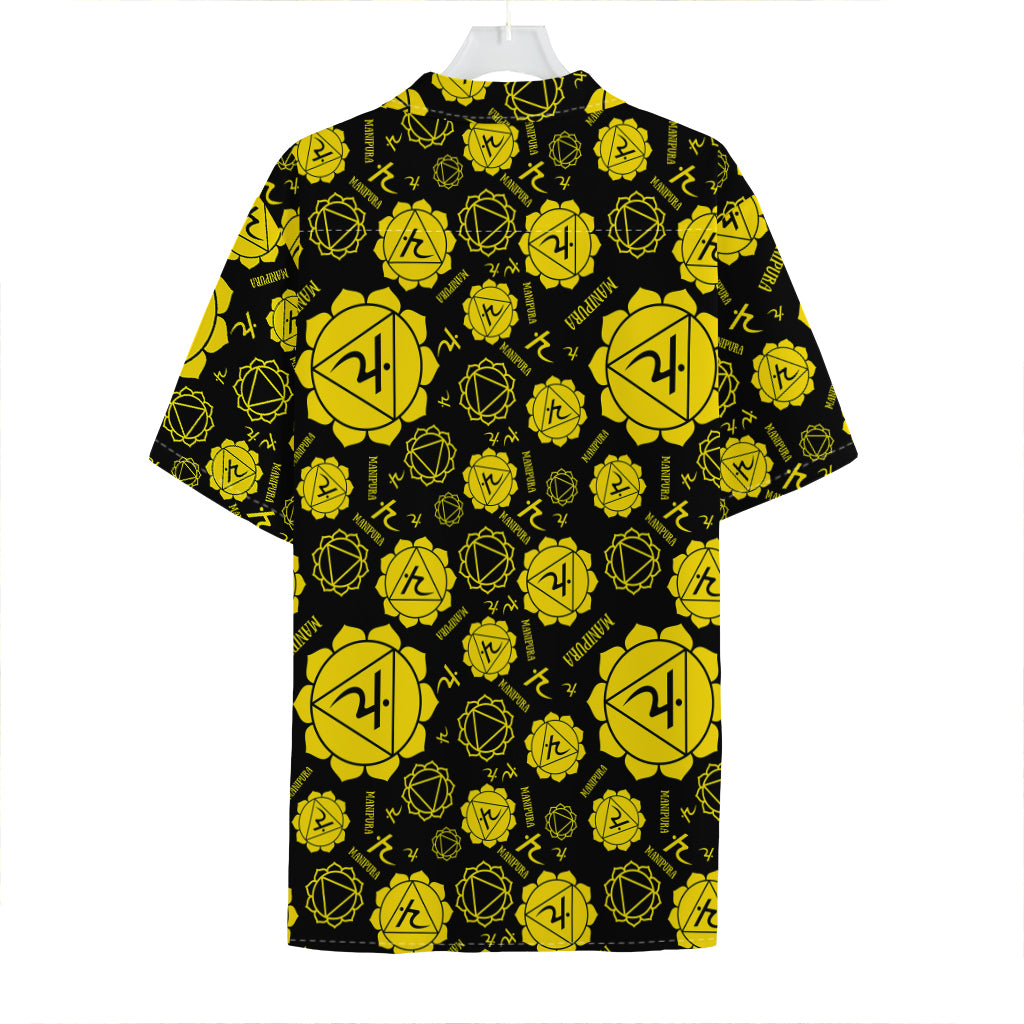 Manipura Chakra Pattern Print Hawaiian Shirt